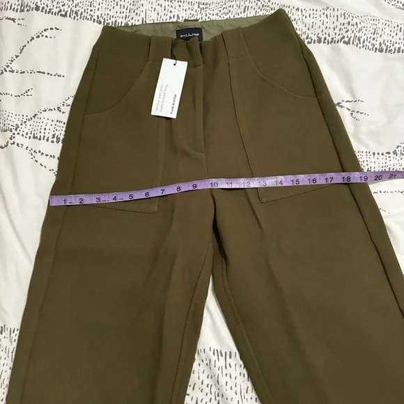NEW FRANK & OAK BARREL LEG PANTS - Picture 7 of 9